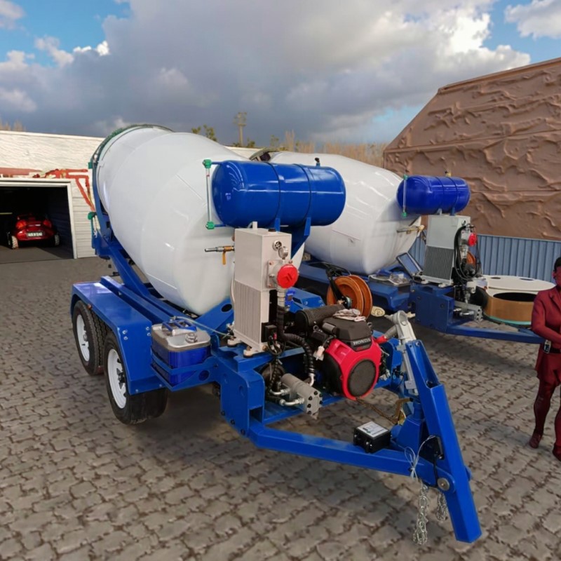 2-Little Concrete Truck 2-Little Concrete Truck