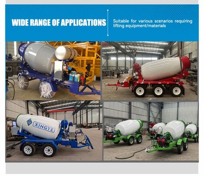 Concrete Mixer Trailer Detail1 Concrete Mixer Trailer Detail1